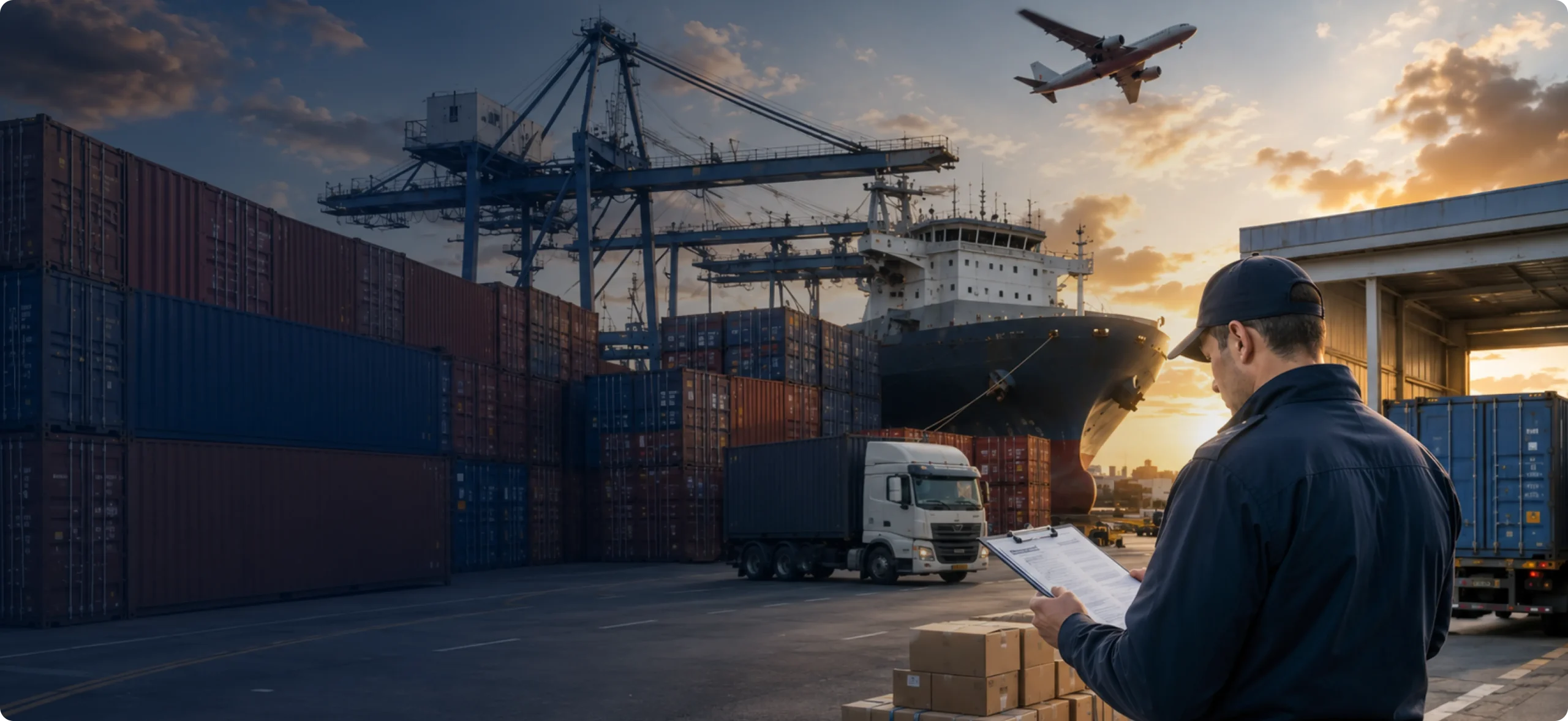 Customs Clearance Management Banner